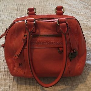 Born Bowler Bag Coral NWOT